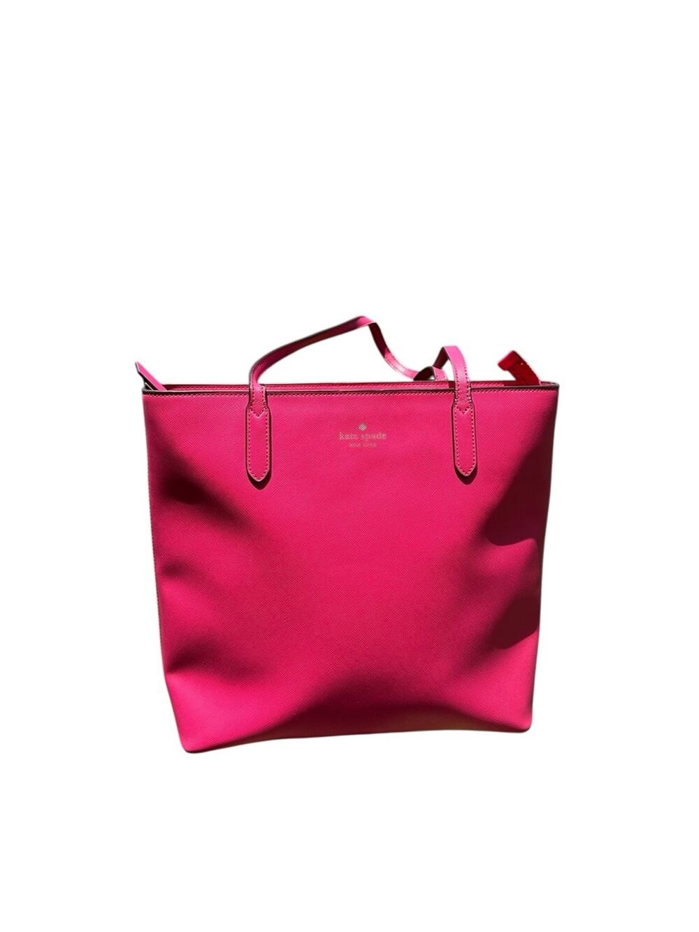 Kate Spade Pink Tote with Modern Silhouette